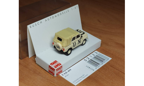 52123 УАЗ-469 ООН 1:87 Busch, масштабная модель, scale87