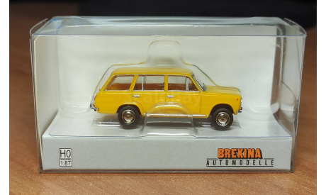 27262 Lada 2102 (ВАЗ-2102) желтая 1:87 Brekina, масштабная модель, scale87