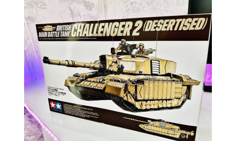 35274 Tamiya Challenger 2 (1:35), сборные модели бронетехники, танков, бтт, scale35