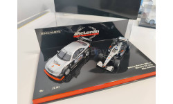 набор Mercedes CLK + McLaren MP4/16 Mika Minichamps