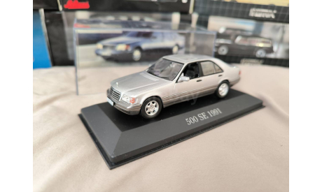 1/43 Mercedes-Benz 500 SE ’1991 W140 altaya ixo, масштабная модель, scale43