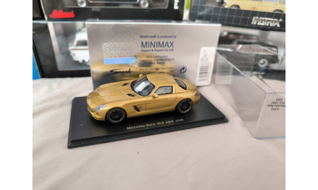 1/43 Mercedes-Benz SLS AMG ’2009 тираж 1/144 От AdlerSpark, масштабная модель, scale43