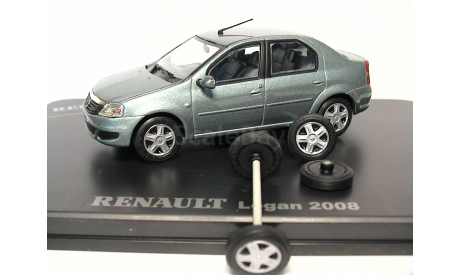 Колёса Рено Логан, запчасти для масштабных моделей, 1:43, 1/43, Renault