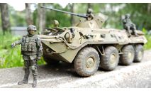 БТР-80А, масштабные модели бронетехники, Trumpeter, scale35