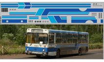 DKP0222 Полосы для ЛиАЗ-5256.00 Вариант 3, фототравление, декали, краски, материалы, MAKSIPROF, scale43