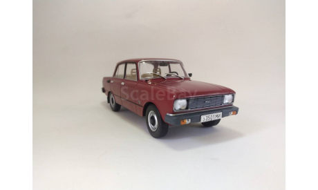 Легендарные Советские Автомобили №61 - Москвич-2140SL, масштабная модель, Hachette, scale24