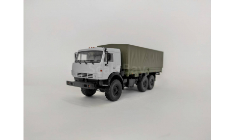 Камаз-53501 6x6 бортовой, масштабная модель, Автоистория (АИСТ), scale43