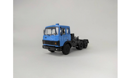 ​МАЗ 6422 седельный тягач (1981-1985), синий, масштабная модель, Наш Автопром, 1:43, 1/43