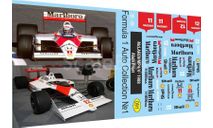 Formula 1 выпуск №1  McLaren №12 Сенна  №11 Прост, фототравление, декали, краски, материалы, Доктор Декаль, scale43