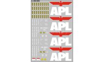 DKM0083 Контейнеры APL, фототравление, декали, краски, материалы, MAKSIPROF, scale43