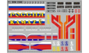 DKM0346 КАМАЗ (полосы, надписи, логотипы), вариант 23, фототравление, декали, краски, материалы, MAKSIPROF, scale43