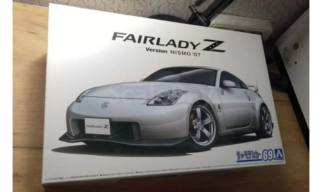 Nissan 350Z Fairlady Nismo, масштабная модель, AOSHIMA, scale24