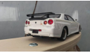 Nissan Skyline GT-R (R34) MINES, масштабная модель, AOSHIMA, scale24