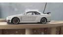 Nissan Skyline GT-R (R34) MINES, масштабная модель, AOSHIMA, scale24