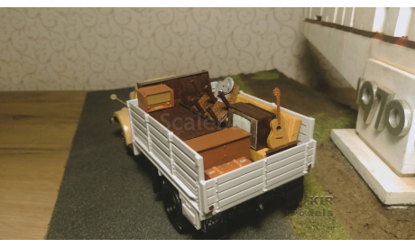ГАЗ-51Т Грузовое такси, масштабная модель, Наш Автопром, scale43