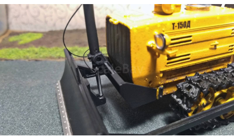 Трактор бульдозер Т-150Д с отвалом, масштабная модель, ХТЗ, AVD Models, 1:43, 1/43