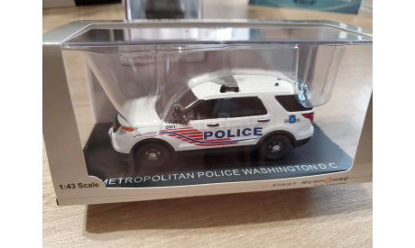 Ford Explorer Interceptor Utility Metropolitan Police Washington 2014, масштабная модель, First Response, scale43