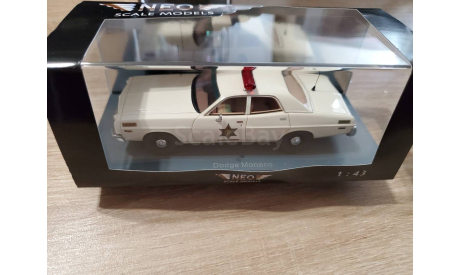 Dodge Monaco Hazzard County sheriff 1978из К/ФПридурки из Хаззарда  NEO 1.43, масштабная модель, Neo Scale Models, 1:48, 1/48