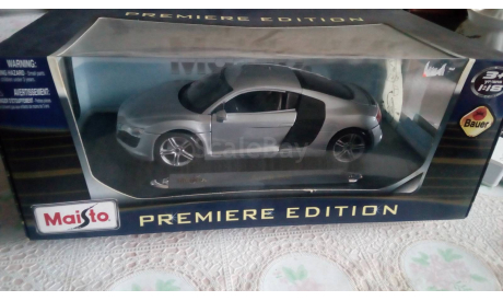 Audi R8 Maisto 1.18, масштабная модель, scale18