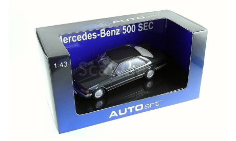 Mercedes-Benz 500 SEC (W126) Coupe AUTOart, масштабная модель, scale43