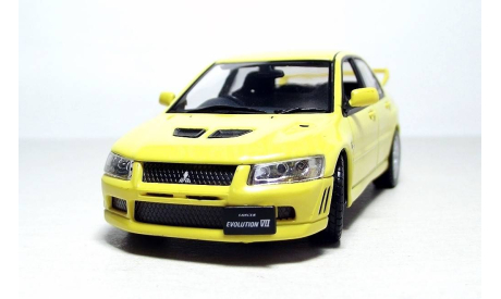 Mitsubishi Lancer Evolution VII AUTOart, масштабная модель, scale43
