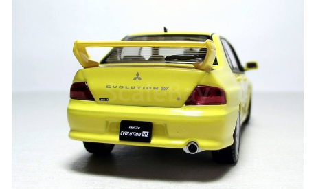 Mitsubishi Lancer Evolution VII AUTOart, масштабная модель, scale43