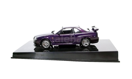 Nissan Skyline R34 GTR 1999 AUTOart, масштабная модель, scale43