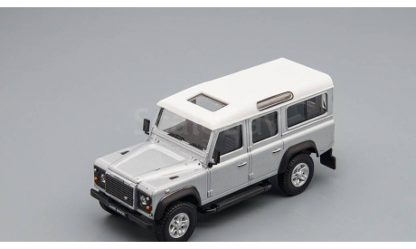 LAND ROVER Defender Generation 1, silver, масштабная модель, Bauer/Cararama/Hongwell, scale43