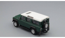 LAND ROVER Defender Generation 1, dark green, масштабная модель, Bauer/Cararama/Hongwell, scale43