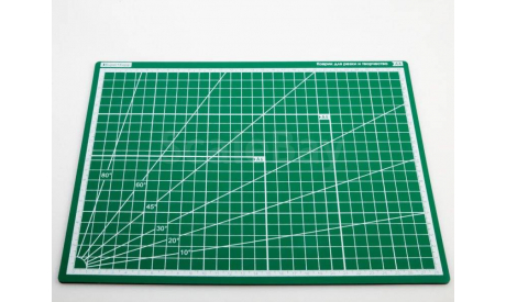 Коврик для резки стандарт зеленый А4, 3 слоя, инструменты для моделизма, расходные материалы для моделизма