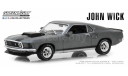 FORD Mustang BOSS 429 1969 (из к/ф ’Джон Уик’), масштабная модель, Greenlight Collectibles, scale43