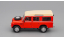 LAND ROVER Series 109, red, масштабная модель, Bauer/Cararama/Hongwell, scale43