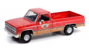 GMC K-2500 Sierra Grande Pick-Up ’Busted Knuckle Garage’ 1982, масштабная модель, Greenlight Collectibles, scale18