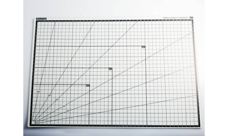 Коврик для резки А3, 3 слоя, белый зима, инструменты для моделизма, расходные материалы для моделизма