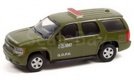 CHEVROLET Tahoe Police ’Carabineros de Chile’(полицейские формирования Чили) ’Grupo de Operaciones Policiales Especiales’ (GOPE) 2011, масштабная модель, Greenlight Collectibles, scale43