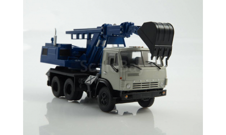 Экскаватор ЭО-3532 (5511), масштабная модель, КамАЗ, ПАО КАМАЗ, scale43