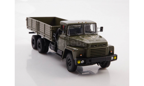 Легендарные грузовики СССР №63 - КрАЗ-250, журнальная серия масштабных моделей, MODIMIO, scale43