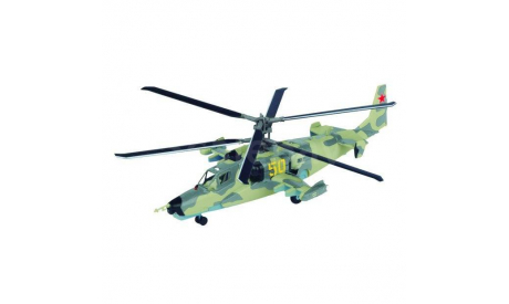 Военные вертолёты №5 - Ка-50 «Черная акула» (Россия), журнальная серия масштабных моделей, DeAgostini, scale72