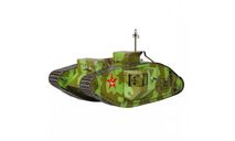 Mark V тяжелый танк (раскраска русской армии), сборные модели бронетехники, танков, бтт, Умная бумага, scale35