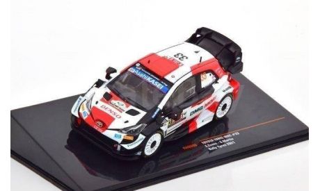 TOYOTA Yaris WRC #33 ’Toyota Gazoo Racing WRT’ Evans/Martin 4 место Rally Ypres 2021, масштабная модель, IXO Rally (серии RAC, RAM), scale43