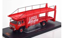 FIAT 673 автовоз-техничка ’Lancia Alitalia Rally Team’ 1976, масштабная модель, IXO грузовики (серии TRU), scale43