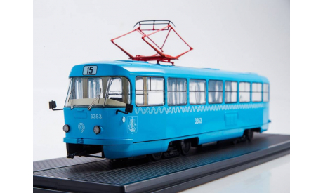 Tatra-T3SU Мосгортранс, масштабная модель, Start Scale Models (SSM), scale43