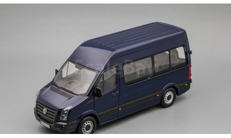 VOLKSWAGEN Crafter Bus, blue, масштабная модель, Bauer/Cararama/Hongwell, scale24