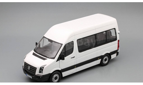 VOLKSWAGEN Crafter Bus, white, масштабная модель, Bauer/Cararama/Hongwell, 1:24, 1/24