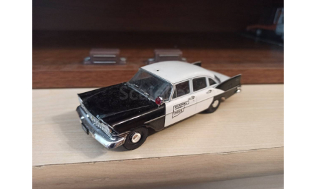 С РУБЛЯ! Plymouth Savoy, масштабная модель, Полицейские машины мира, Deagostini, scale43