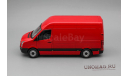 VOLKSWAGEN Crafter Van, red, масштабная модель, Bauer/Cararama/Hongwell, scale24