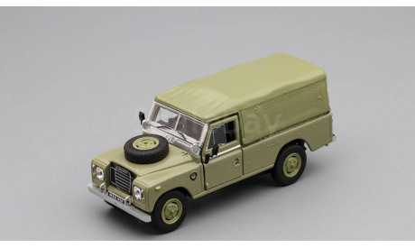 LAND ROVER Series 109 с тентом, зеленый, масштабная модель, Bauer/Cararama/Hongwell, scale43