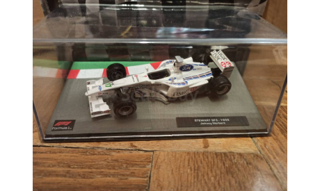 С РУБЛЯ! Formula 1 Auto Collection №34 - Stewart SF03 - Джонни Херберт (1999), журнальная серия масштабных моделей, Centauria, scale43