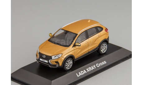 LADA XRAY Cross оранжевый металлик, масштабная модель, Lada Image, scale43, ВАЗ