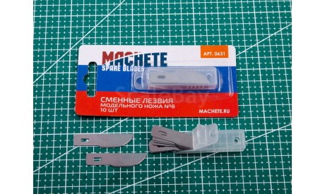 Сменное лезвие модельного ножа №8 10 шт, инструменты для моделизма, расходные материалы для моделизма